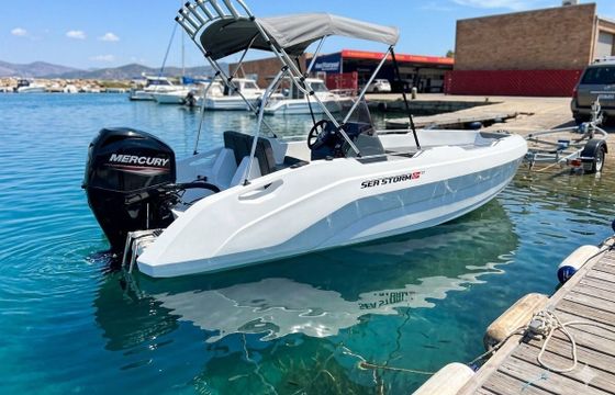 Motorboat SeaStorm 17 15hp