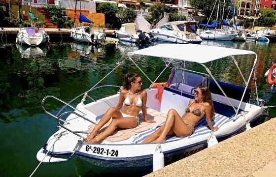 Boat without licence  Marion Open 450 15hp