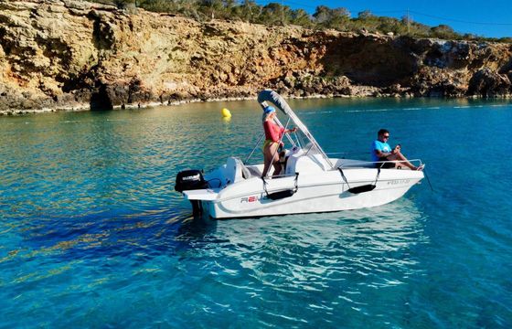 Boat without licence  Quicksilver REMUS 450 15hp