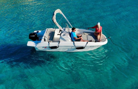 Boat without licence  Quicksilver REMUS 450 15hp