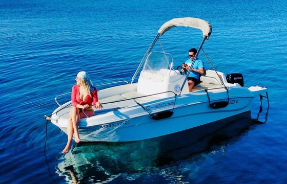 Boat without licence  Quicksilver REMUS 450 15hp