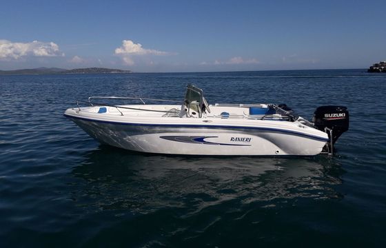 Boat without licence  Ranieri Azzura 500 Open 40hp