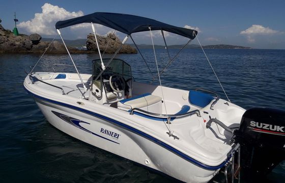 Boat without licence  Ranieri Azzura 500 Open 40hp