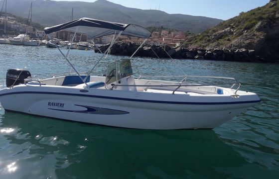 Boat without licence  Ranieri Azzura 500 Open 40hp