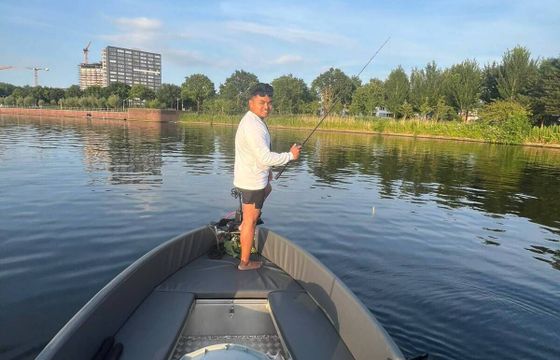 Motorboat FISHING BOAT - Amsterdam - VISBOOT Qwest 10hp