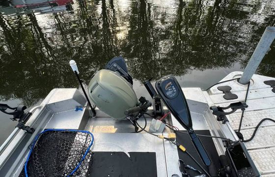 Motorboat FISHING BOAT - Amsterdam - VISBOOT Qwest 10hp