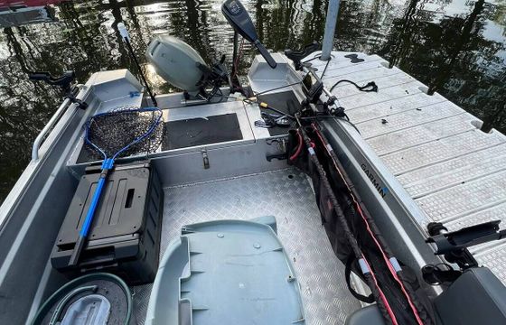 Motorboat FISHING BOAT - Amsterdam - VISBOOT Qwest 10hp