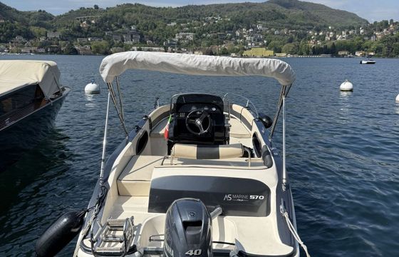 Boat without licence  As marine 570 open 40hp