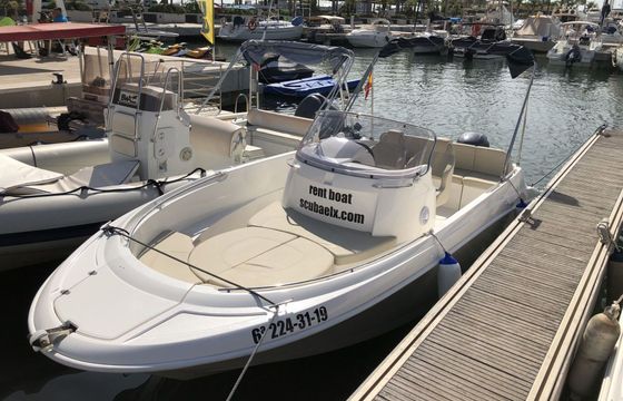 Motorboat REMUS Racing 620 130hp
