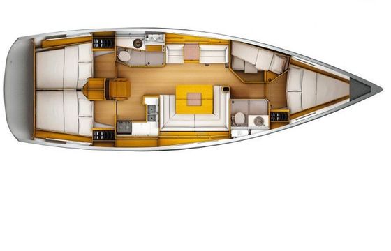 Sailboat Jeanneau Sun Odyssey 449 13.76m