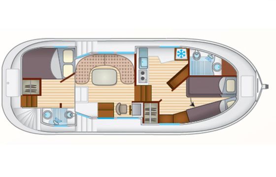 Houseboat Pénichette Flying Bridge 1020 FB