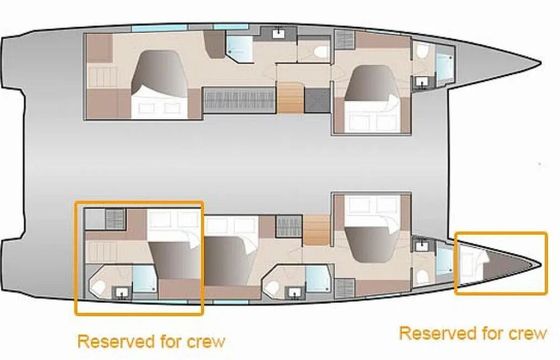 Catamaran Fountaine Pajot Aura 51 15m