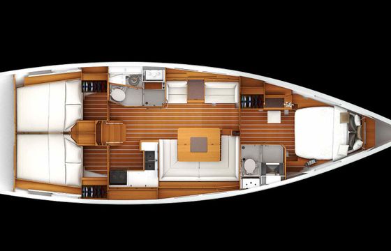 Sailboat JEANNEAU SUN ODYSSEY 439 13.34m