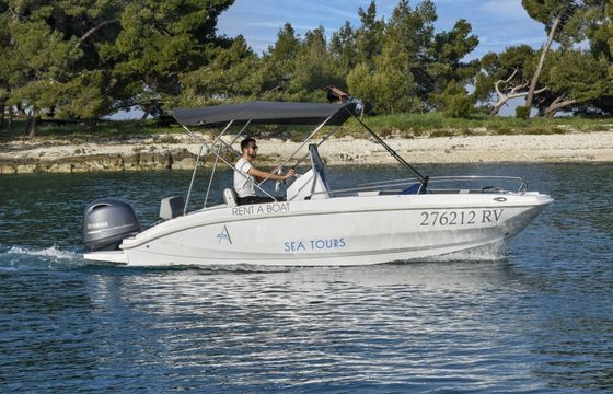 Motorboat Orizzonti Andromeda 130hp