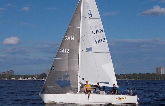 Sailboat J Boat J24 7.2m