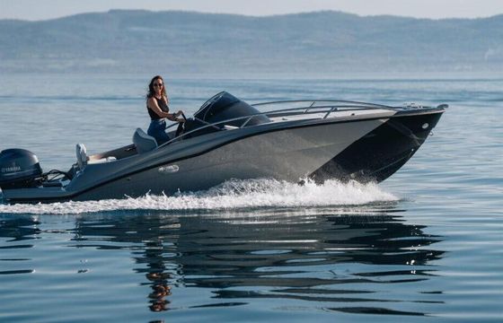 Motorboat Clear marine Aries 120hp