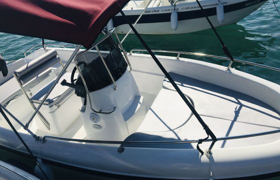 Motorboat Poseidon Blu water 170 60hp