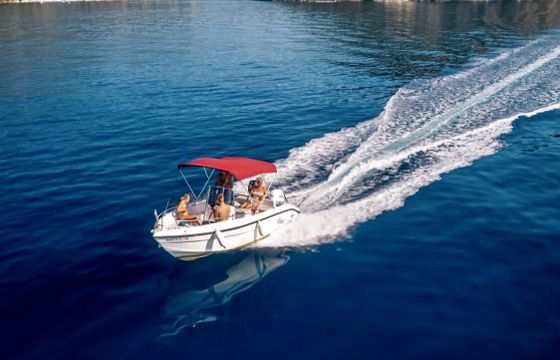 Motorboat Poseidon Blu water 170 60hp