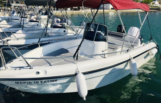 Motorboat Poseidon Blu water 170 60hp