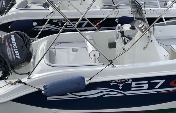 Boat without licence  Trimarchi S57 40hp