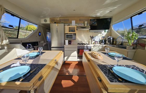 Houseboat S.P.B.I. sas vision 3 80hp