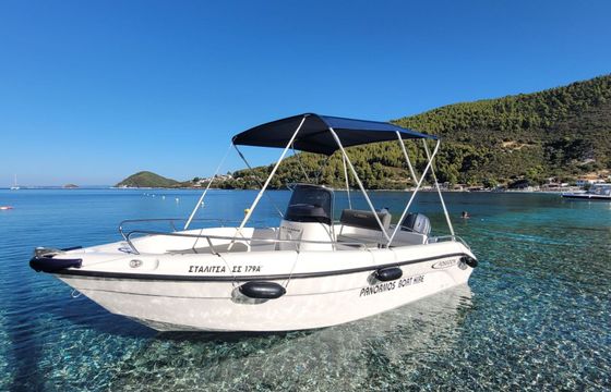 Motorboat Poseidon Blue water 170 30hp