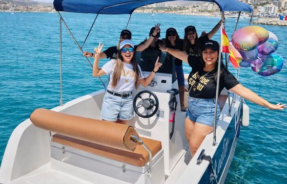 Boat without licence  BARCO PRIVADO PARA AVISTAMIENTO DE DELFINES 15hp