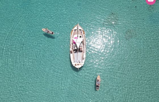 Sailboat traditional wooden boat 11m