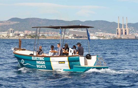 Motorboat Electric Inside Elèctrica 800 40hp