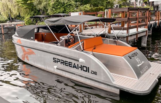 Motorboat Elektroboot Tender 8hp