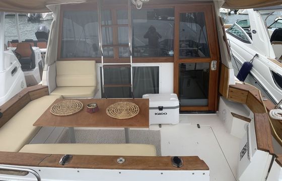 Motorboat Bayliner 3288 flybridge 400hp