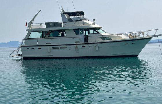 Motorboat Hatteras 65
