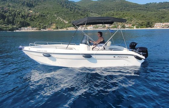 Boat without licence Poseidon Blue water 185 30hp