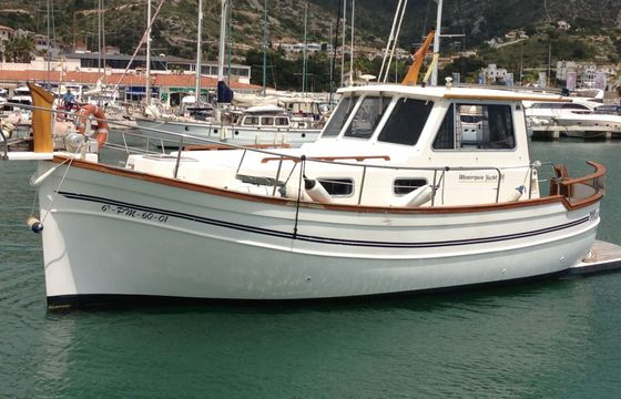 Motorboat MENORQUIN 100 380hp
