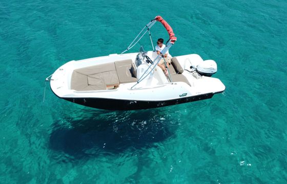 Boat without licence  V2 5.0 15hp