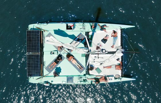 Catamaran La Bella Verde ECO-CATAMARAN 9m