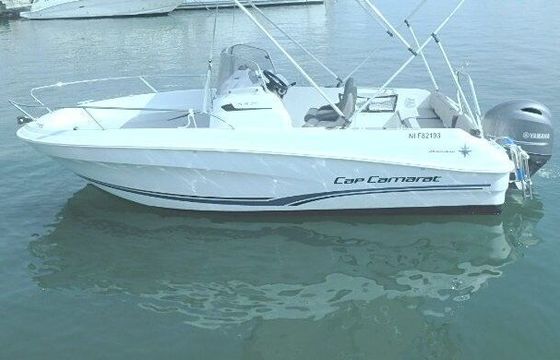 Motorboat Jeanneau Cap Camarat 5.5 Cc 100hp