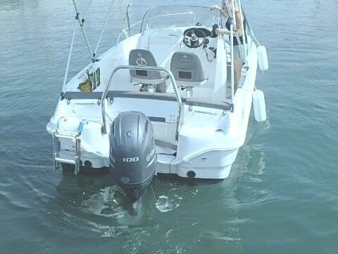 Motorboat Jeanneau Cap Camarat 5.5 Cc 100hp