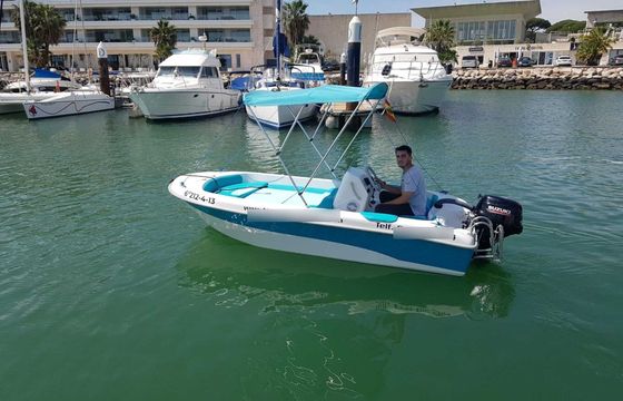 Boat without licence  ASTEC 450 15hp