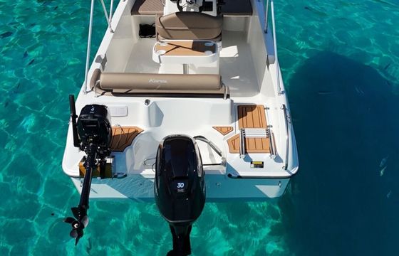 Boat without licence Karel Ithaca 550 30hp