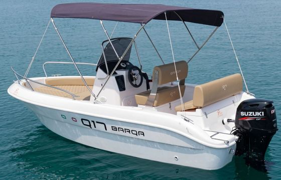 Boat without licence  Barqa Q17 15hp