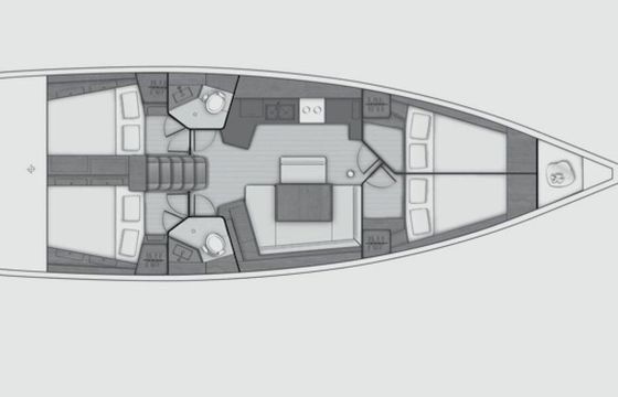 Sailboat BENETEAU OCEANIS 45 13.5m