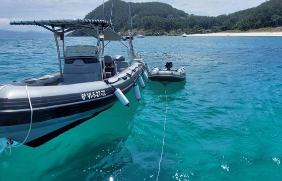 RIB Vanguard Marine 760 225hp