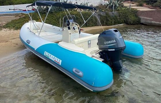 Boat without licence  RIB Marine 535 40hp
