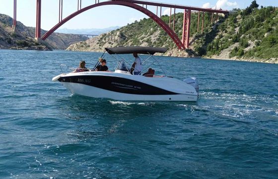 Motorboat Oki Boats Barracuda 545 100hp