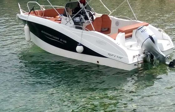 Motorboat Oki Boats Barracuda 545 100hp