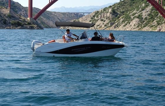 Motorboat Oki Boats Barracuda 545 100hp