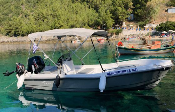 Boat without licence  Nireus 460 30hp