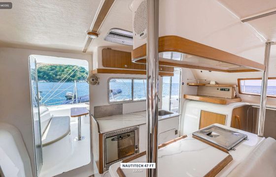Catamaran Nautitech 47' 14.3m