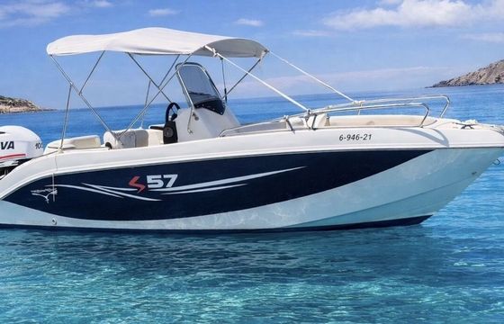 Motorboat Blue x 115hp
